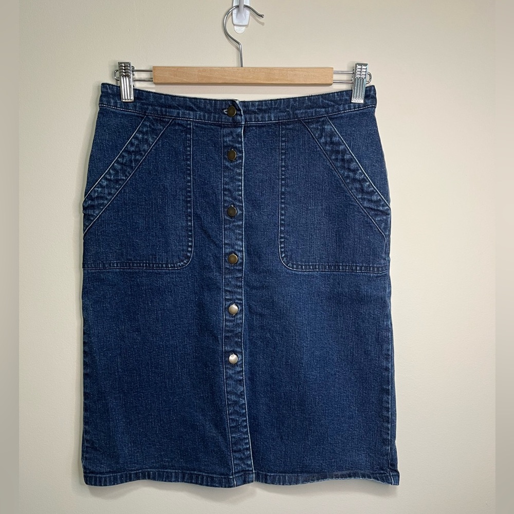 Banana Republic vintage style denim skirt